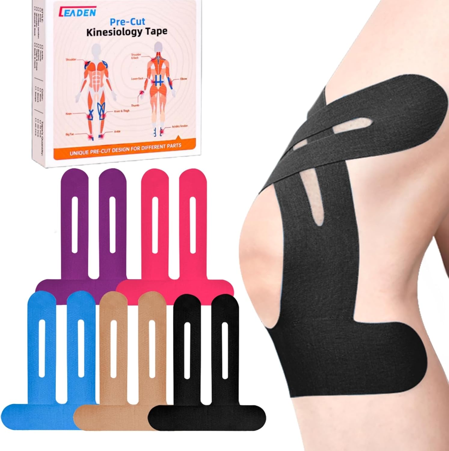 Cinta Kinesiologica Para Rodilla